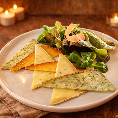 Assiette de fromages de brebis